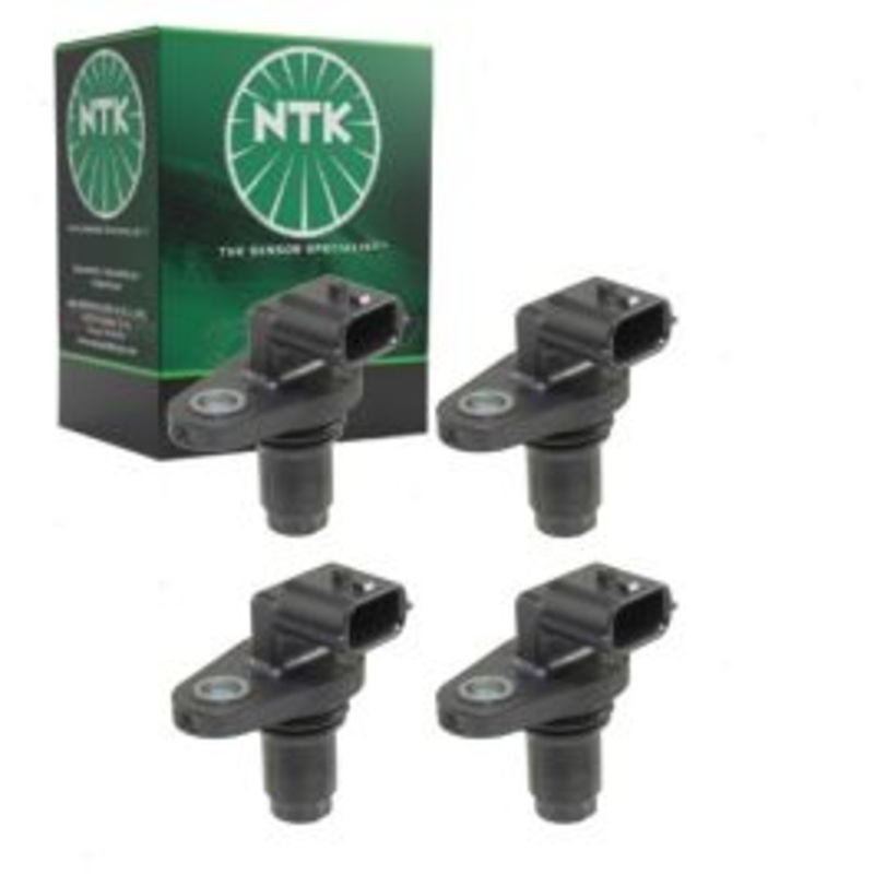 4 pc NTK Camshaft Position Sensors for 2009 Nissan GT-R 3.8L V6