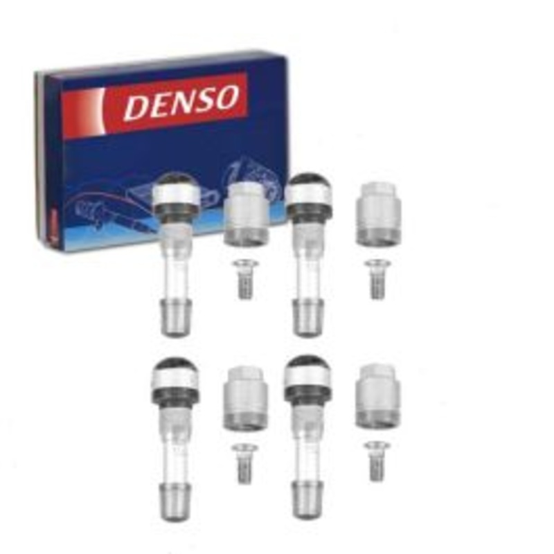 4 pc DENSO TPMS Sensor Service Kits for 2001-2005 BMW 530i