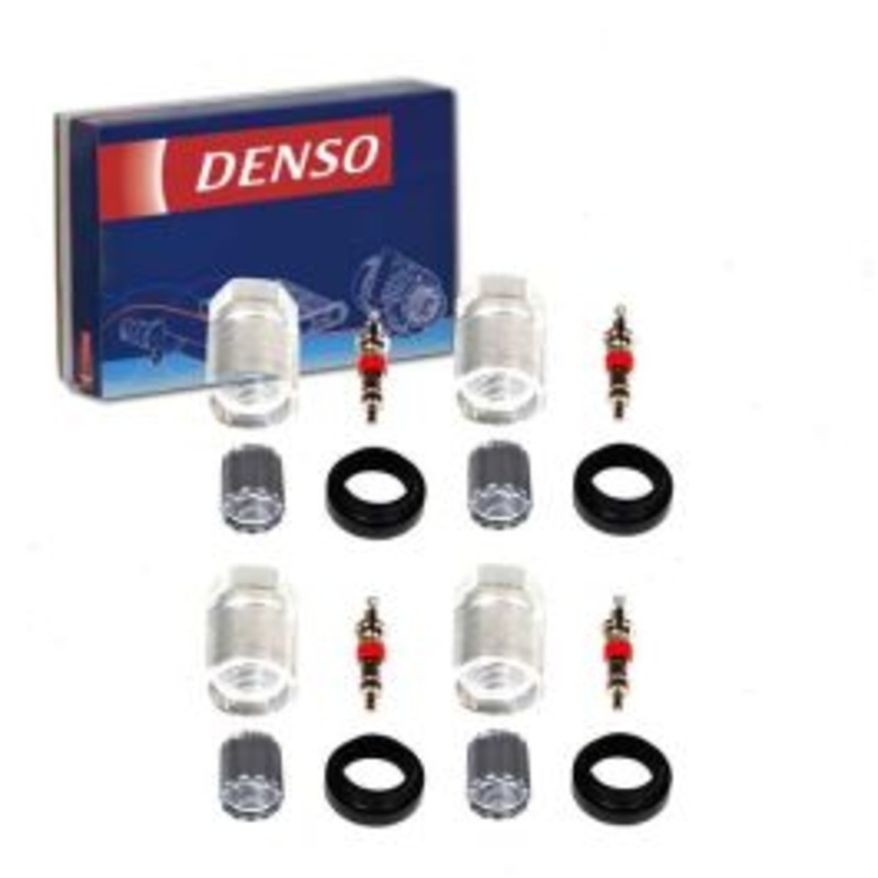 4 pc DENSO TPMS Sensor Service Kits for 2007-2012 Nissan Maxima