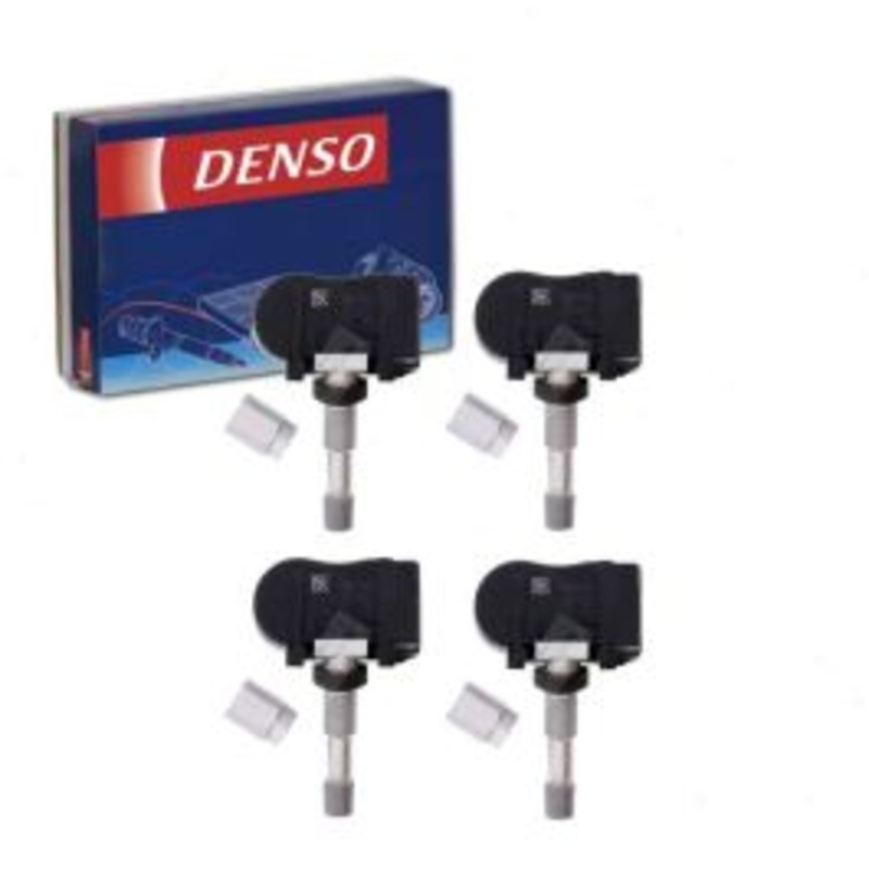 4 pc DENSO Tire Pressure Monitoring System Sensors for 2010-2013 Suzuki Kizashi