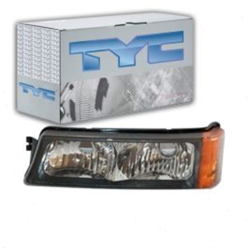 TYC Front Left Turn Signal Parking Light Assembly for 2002-2006 Chevrolet Avalanche 1500