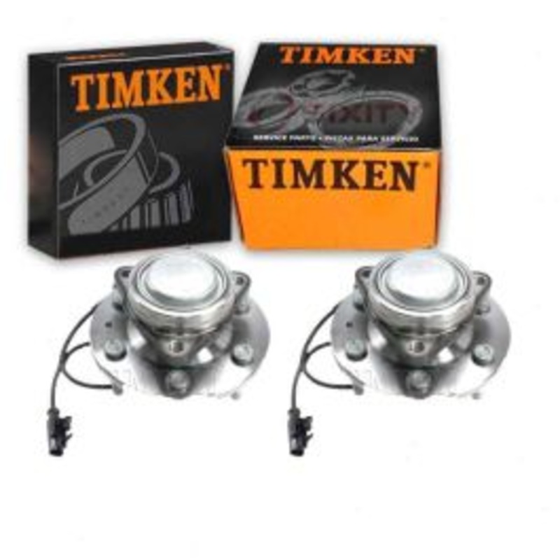 2 pc Timken Front Wheel Bearing Hub Assemblys for 2007-2014 Cadillac Escalade