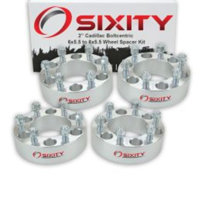 Sixity 4 pc 2" Thick Wheel Spacers - Cadillac Escalade - 6x5.5