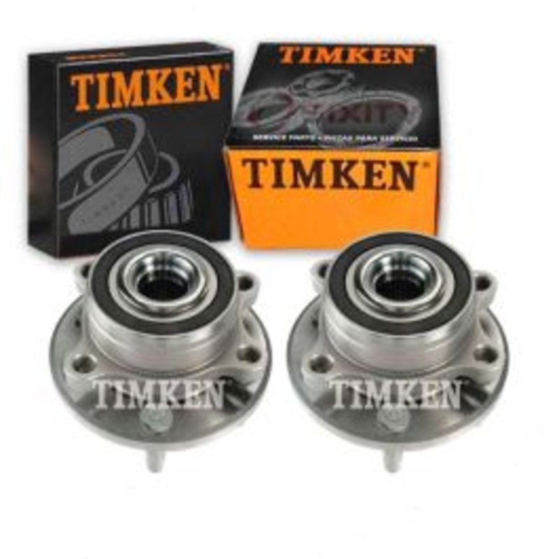 2 pc Timken Front Wheel Bearing Hub Assemblys for 2013-2018 Ford Police Interceptor Utility
