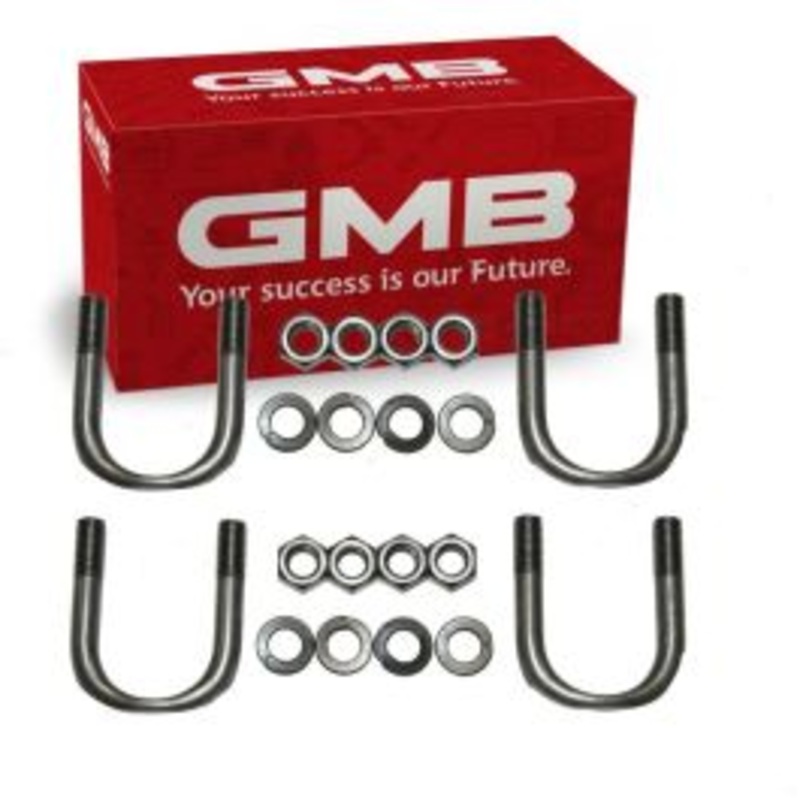 2 pc GMB Rear Shaft All Universal Joint U-Bolt Kit for 1963-1996 Chevrolet Corvette