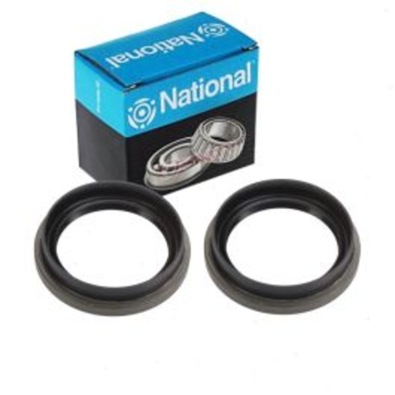 2 pc National Front Inner Wheel Seals for 1978-1989 Plymouth Caravelle 2.2L 2.5L 2.6L 5.2L L4 V8