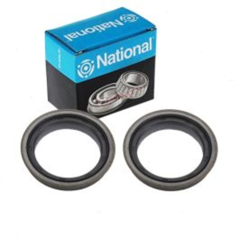 2 pc National Rear Inner Wheel Seals for 1999-2018 Ford F-250 Super Duty