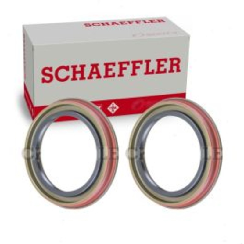 2 pc Schaeffler Rear Wheel Seals for 1981-1991 Ford E-250 Econoline