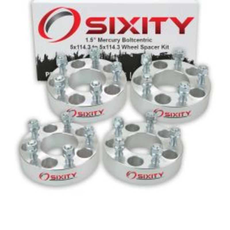 Sixity 4 pc 1.5" Thick Wheel Spacers - Mercury Grand Marquis - 5x114.3mm