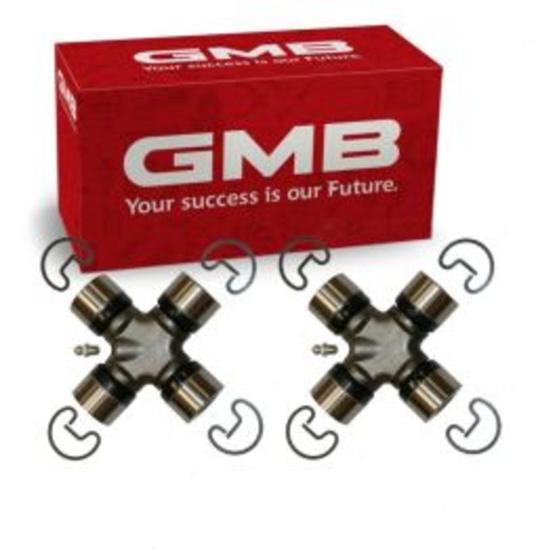 2 pc GMB Rear Shaft All Universal Joints for 2008-2009 GMC Envoy