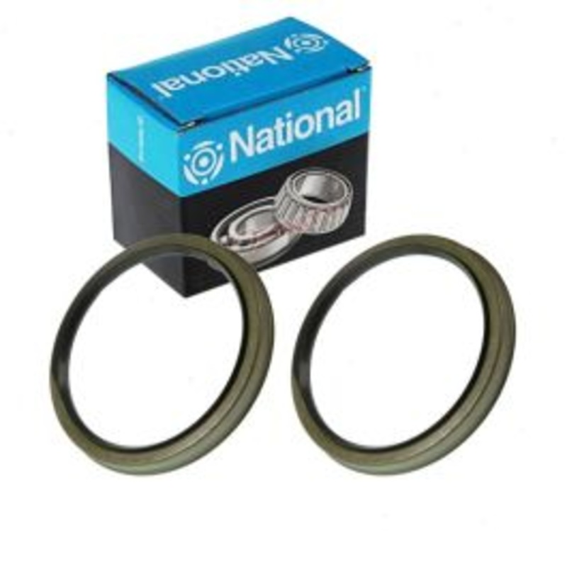 2 pc National Front Outer Wheel Seals for 1996-2002 Toyota 4Runner