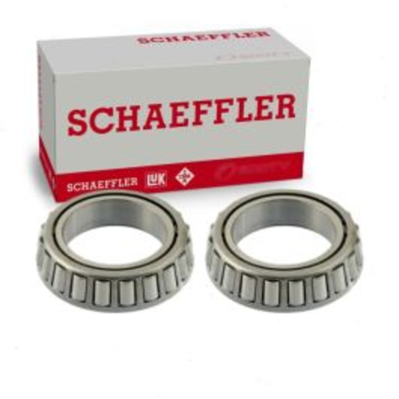 2 pc Schaeffler Front Inner Differential Bearings for 1966 Chevrolet K10 Pickup