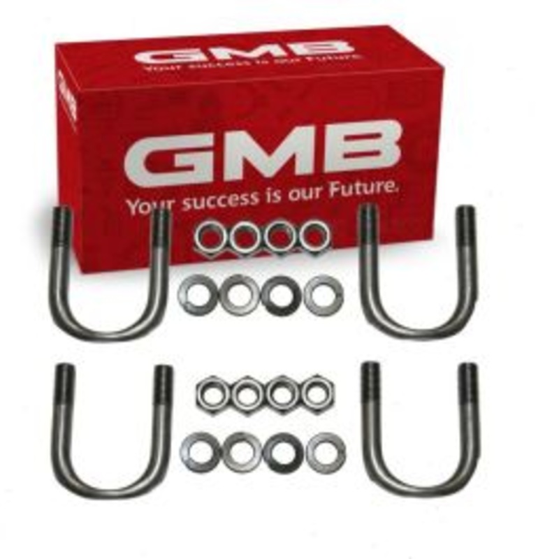 2 pc GMB Rear Shaft All Universal Joint U-Bolt Kit for 1965-1967 International M700
