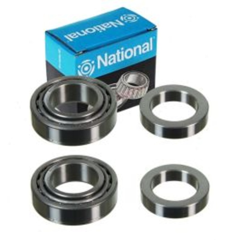 2 pc National Rear Inner Wheel Bearing and Race Sets for 1972-1973 International 1010