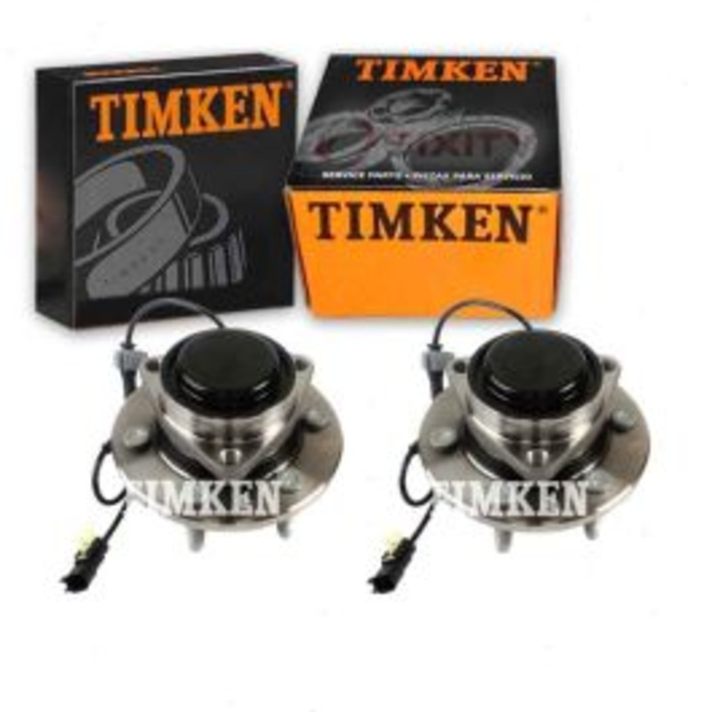 2 pc Timken Front Wheel Bearing Hub Assemblys for 2015-2016 Chevrolet Suburban