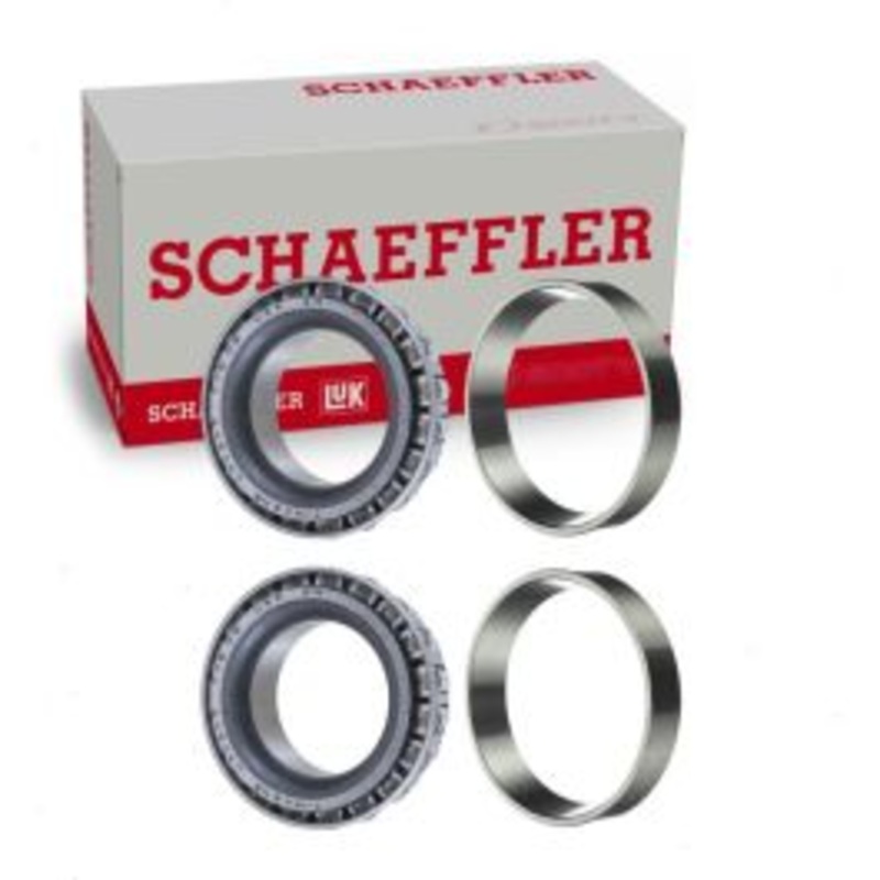 2 pc Schaeffler Front Inner Wheel Bearings for 1964-1966 Ford Mustang 2.8L 3.3L L6