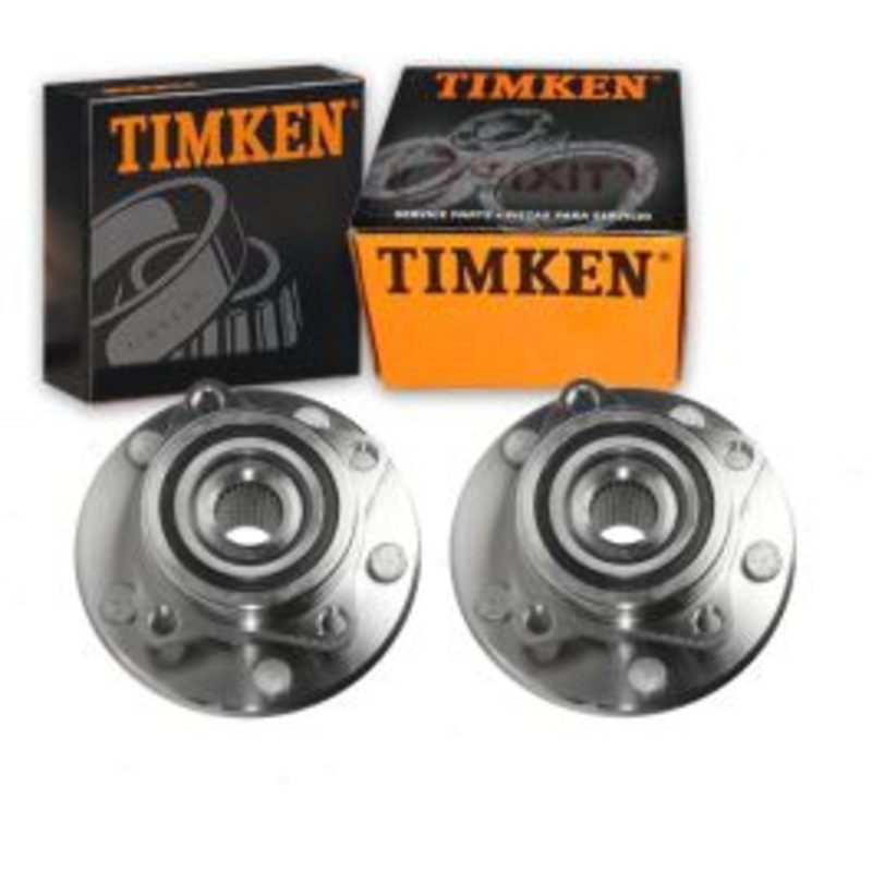 2 pc Timken Front Wheel Bearing Hub Assemblys for 1996-2003 Mitsubishi Galant