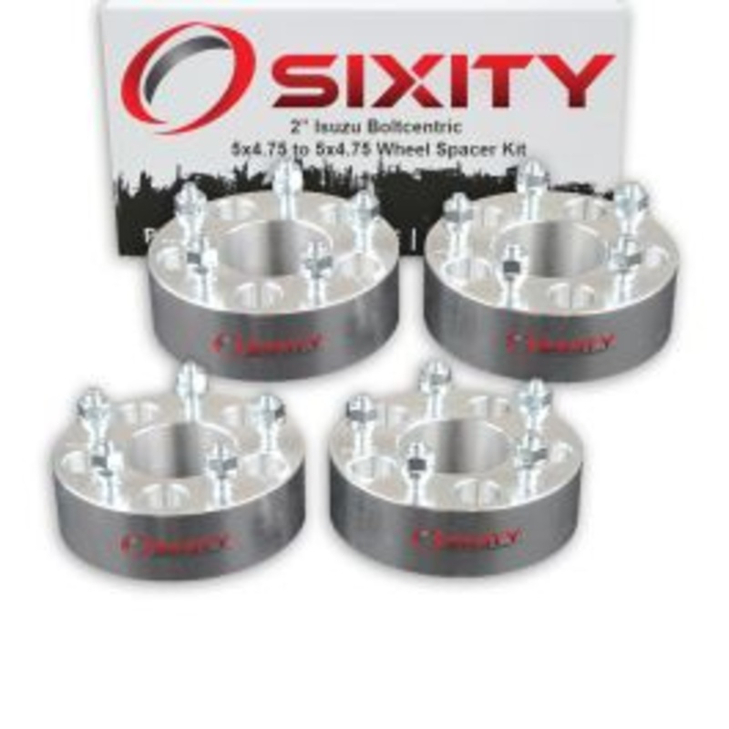Sixity 4 pc 2" Thick Wheel Spacers - Isuzu Hombre - 5x4.75