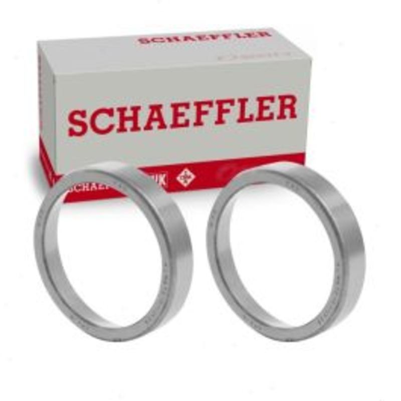 2 pc Schaeffler Front Inner Wheel Bearing Races for 1966-1976 Mercedes-Benz 230