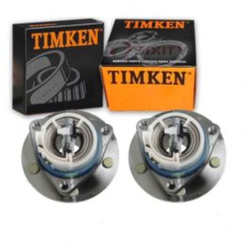 2 pc Timken Front Wheel Bearing Hub Assemblys for 1997-2001 Cadillac DeVille