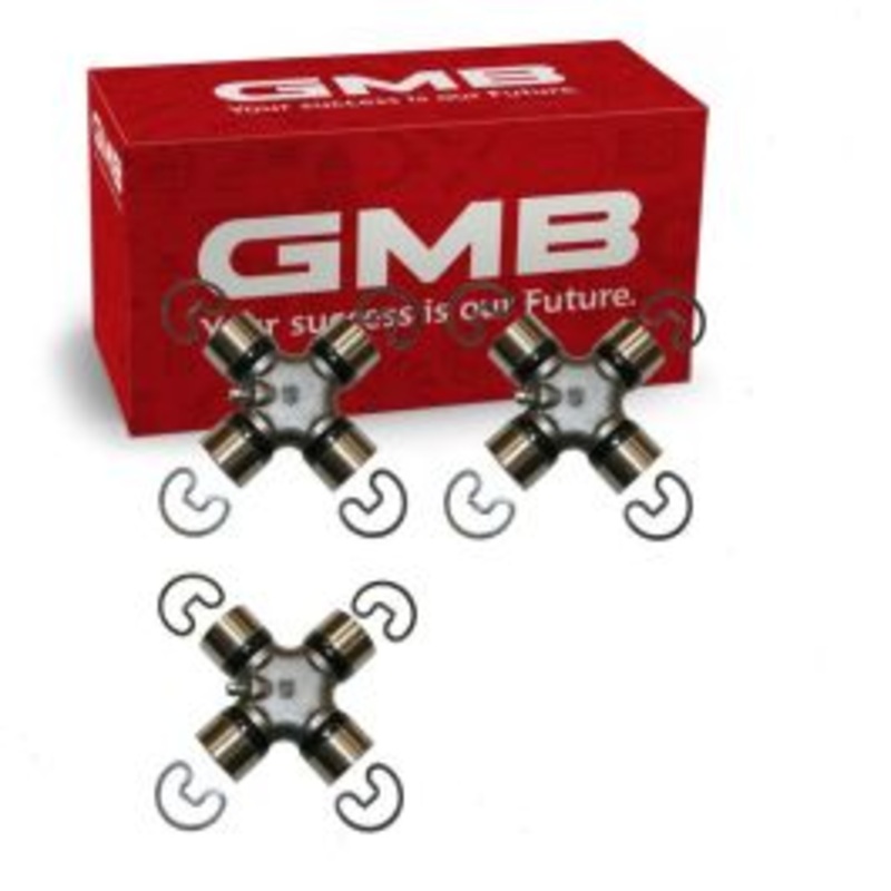 3 pc GMB Rear Shaft All Universal Joints for 2009-2012 Suzuki Equator