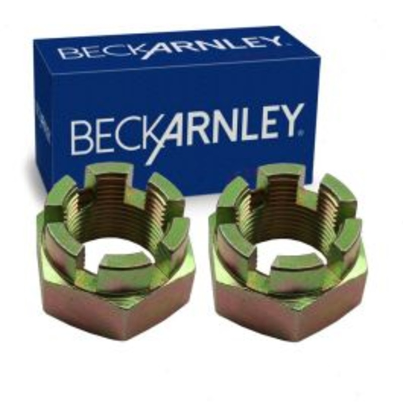 2 pc Beck/Arnley Rear Axle Nuts for 2005-2015 Hyundai Tucson 2.0L 2.4L L4
