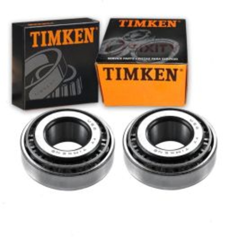 2 pc Timken Front Outer Wheel Bearing and Race Sets for 1962-1966 Ford Falcon 2.4L 2.8L 3.3L L6