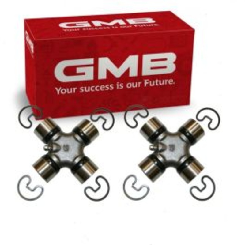 2 pc GMB Front Shaft All Universal Joints for 1967-1969 Chevrolet K20 Suburban