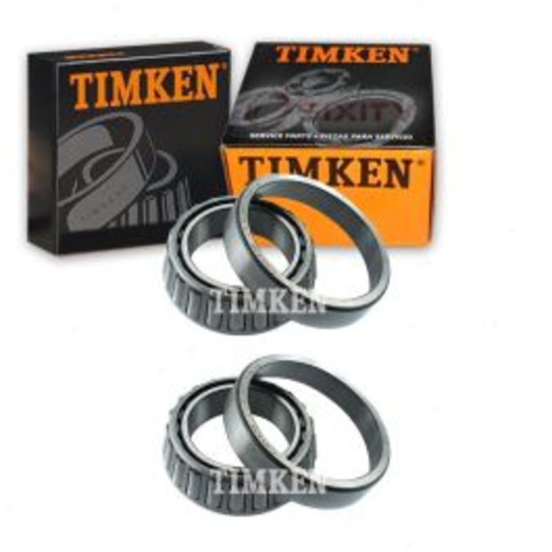 2 pc Timken Rear Outer Wheel Bearing and Race Sets for 1987-1988 Chevrolet R20
