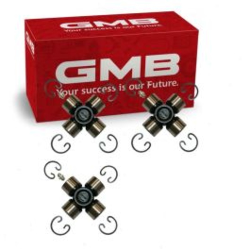 3 pc GMB Rear Shaft All Universal Joints for 1990-1992 Mitsubishi Galant