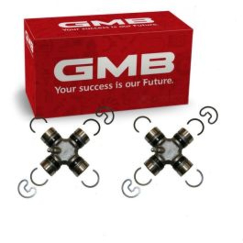 2 pc GMB Rear Shaft All Universal Joints for 1981-1987 Pontiac Acadian