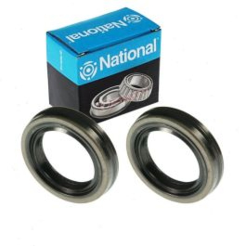 2 pc National Rear Wheel Seals for 1973-1977 Chevrolet Malibu
