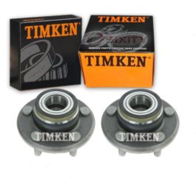 2 pc Timken Front Wheel Bearing Hub Assemblys for 2008-2014 Dodge Challenger