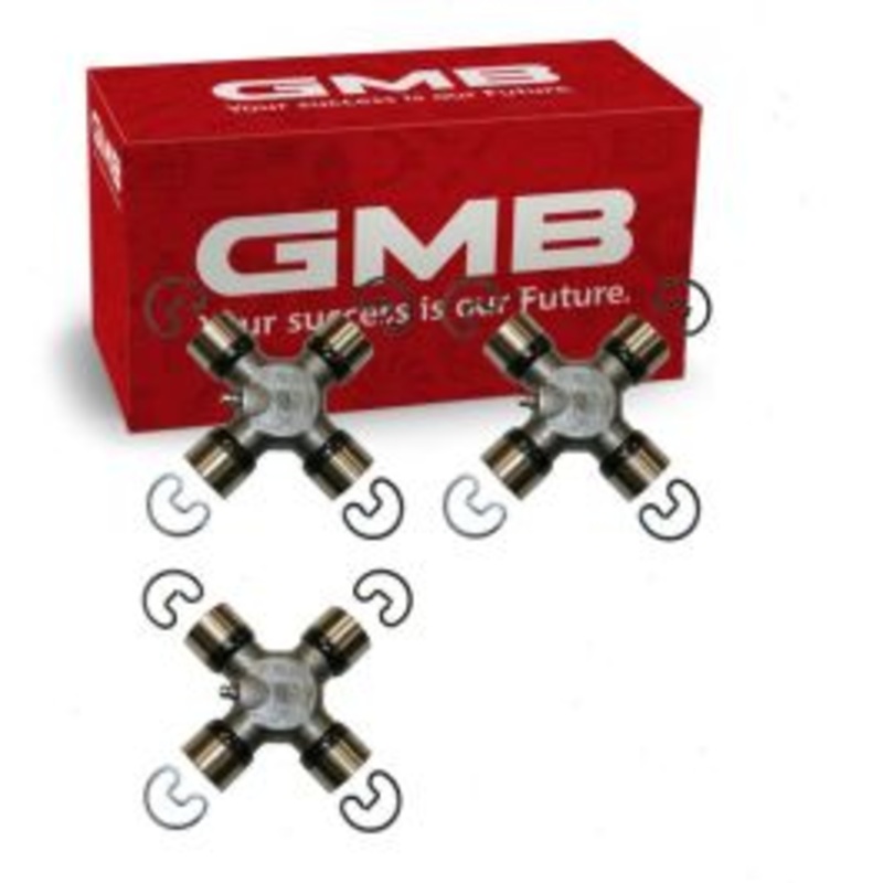 3 pc GMB Rear Shaft All Universal Joints for 2009-2010 Dodge Ram 1500