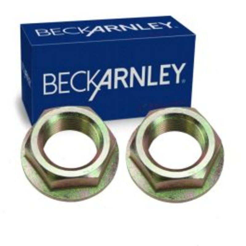 2 pc Beck/Arnley Front Axle Nuts for 1993-2001 Toyota Corolla