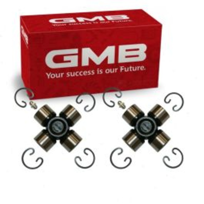 2 pc GMB Rear Shaft All Universal Joints for 1976-1980 Plymouth Arrow 1.6L L4