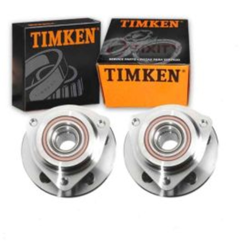 2 pc Timken Front Wheel Bearing Hub Assemblys for 1997-1999 Jeep TJ