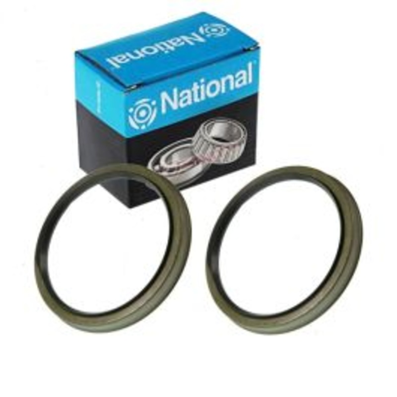 2 pc National Front Outer Wheel Seals for 2001-2007 Toyota Sequoia