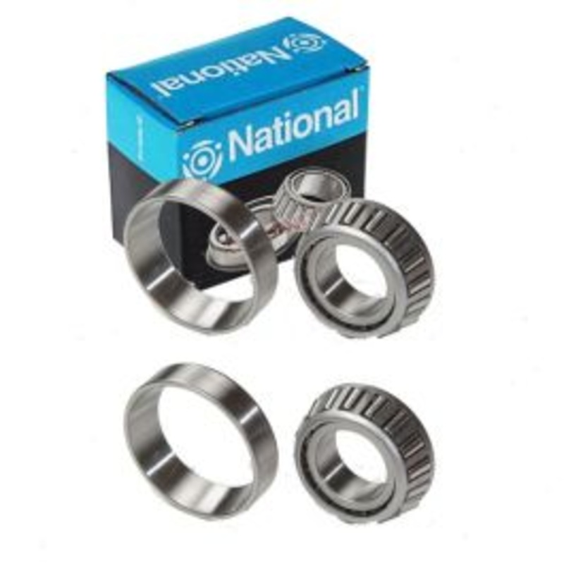 2 pc National Front Inner Wheel Bearing and Race Sets for 1973-1976 Plymouth Valiant