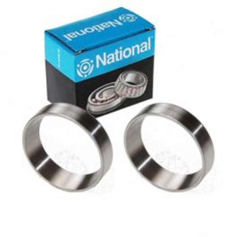 2 pc National Front Inner Wheel Bearing Races for 2008 Ford E-150 Econoline