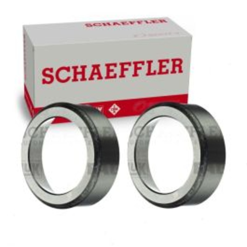 2 pc Schaeffler Front Inner Wheel Bearing Races for 1980-1983 Ford C700