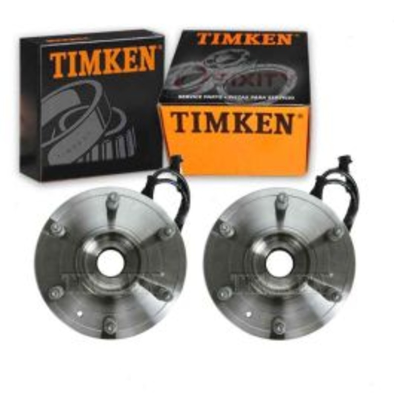 2 pc Timken Rear Wheel Bearing Hub Assemblys for 2003-2005 Chevrolet Express 2500