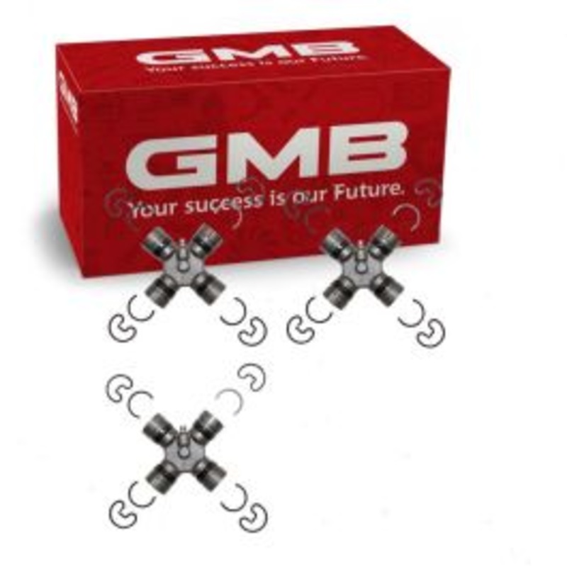 3 pc GMB Rear Shaft All Universal Joints for 2000-2004 Nissan Xterra