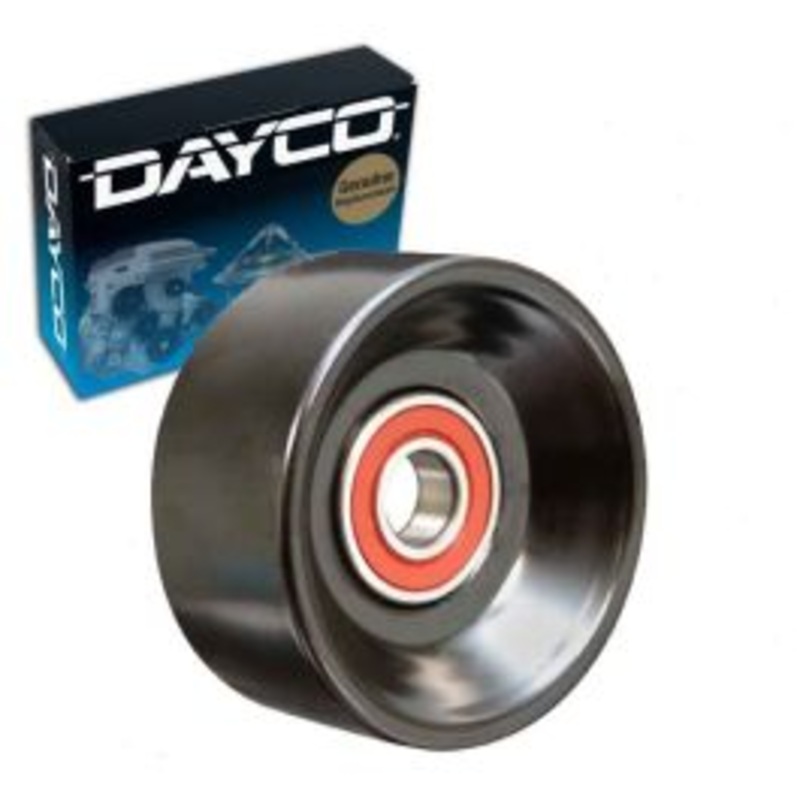 Dayco Drive Belt Idler Pulley for 1992-1993 Dodge W150 3.9L 5.2L 5.9L V6 V8