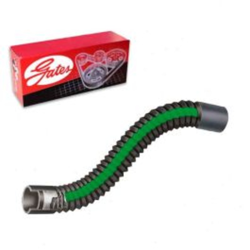 Gates Green Stripe Vulco-Flex Upper Radiator Coolant Hose for 1955-1958 Cadillac Series 60 Fleetwood 5.4L 6.0L V8