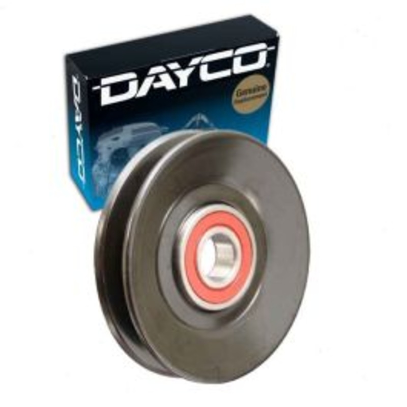 Dayco Drive Belt Idler Pulley for 1974-1976 Plymouth Valiant 3.7L 5.2L 5.9L L6 V8
