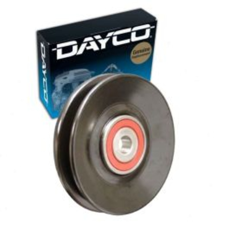 Dayco AC Drive Belt Idler Pulley for 1991-1993 Dodge Daytona 2.5L 3.0L L4 V6