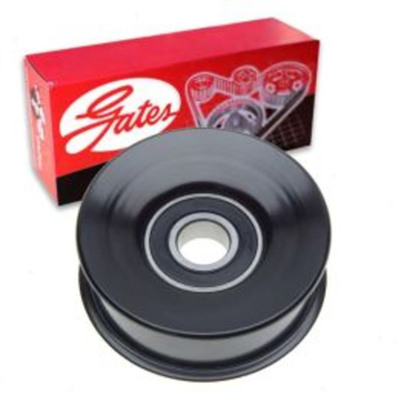 Gates DriveAlign Lower Drive Belt Idler Pulley for 2005-2009 Land Rover Range Rover 4.2L 4.4L V8