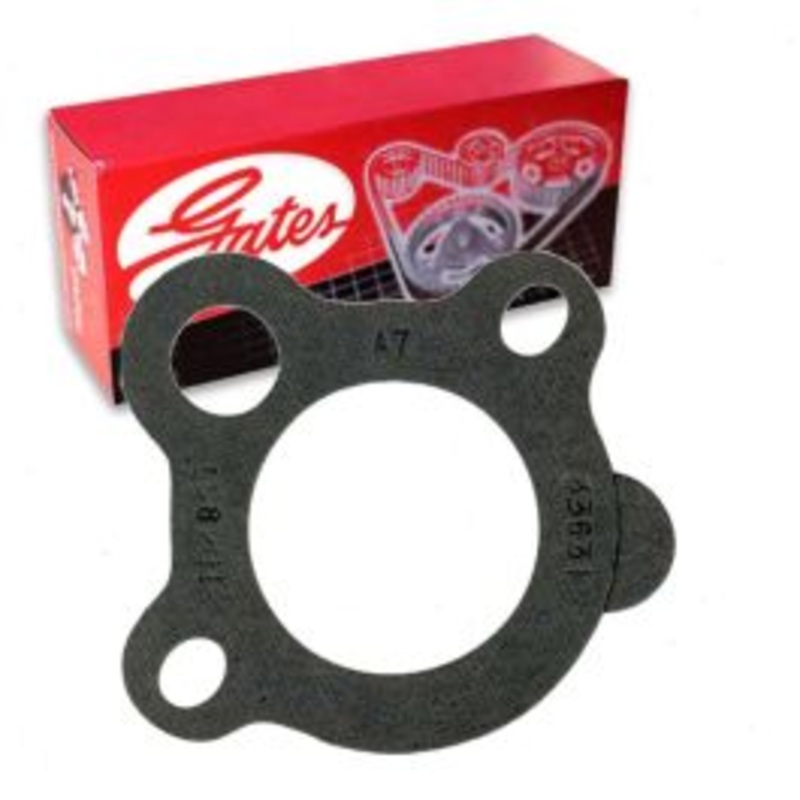 Gates Coolant Thermostat Housing Gasket for 1985 Cadillac Commercial Chassis 4.3L V6