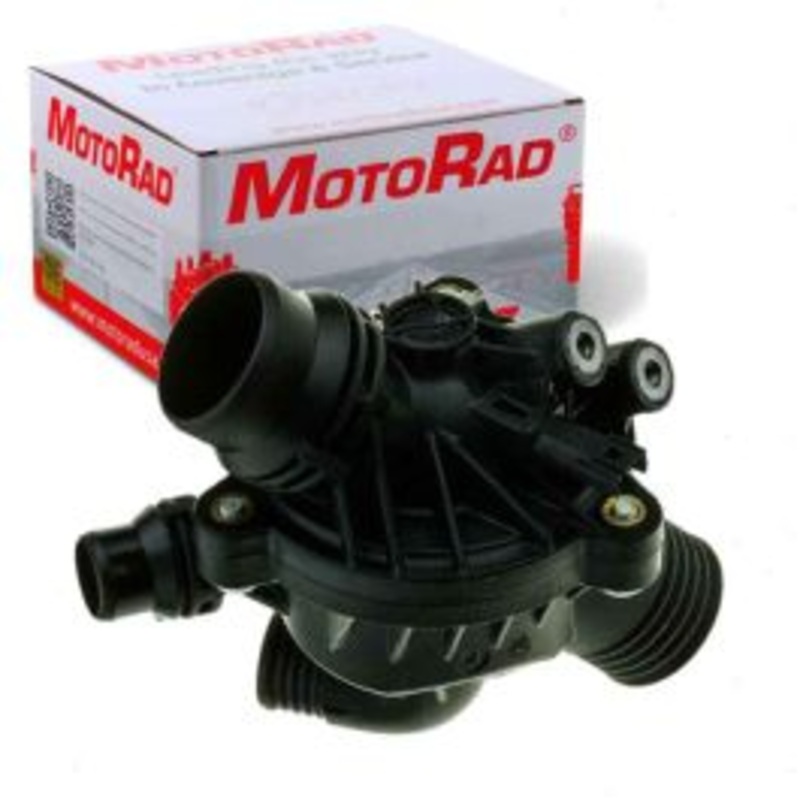 MotoRad Engine Coolant Thermostat for 2013-2015 BMW X1